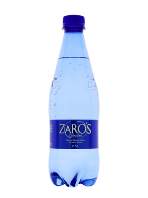 ZARO'S мінеральна вода, газована, 0,5 л, PET