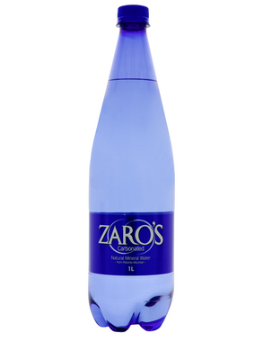 ZARO'S мінеральна вода, газована, 1 л, PET