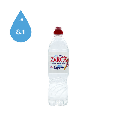 ZARO'S SPORT натуральна мінеральна вода, 0,75 л
