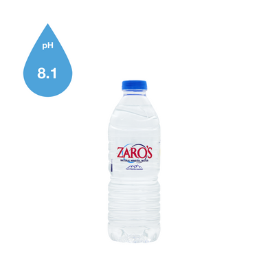 ZARO'S натуральная минеральная вода, 0,5 л, PET, 6 бутылок